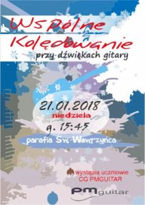 Wspólne, gitarowe kolędowanie