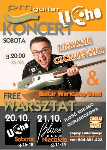 Leszek Cichoński z koncertem dla PMGuitar